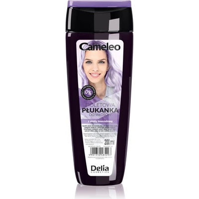 Delia Cosmetics Cameleo Flower Water tónovací šampón Violet 200 ml
