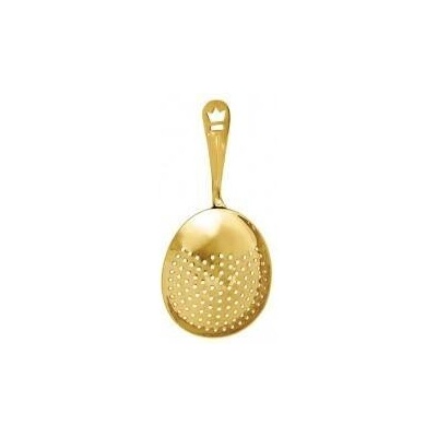 Premium Julep strainer ve zlatém provedení Cocktail Kingdom