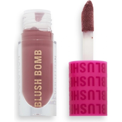 Makeup Revolution Blush Bomb Krémová tvářenka Savage Coral 4,6 ml