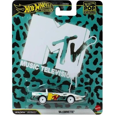 Mattel Hot Wheels Premium Cars Pop Culture Music Television 84 Corvette