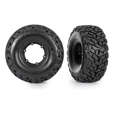 Traxxas гума 2.2/3.2 Maxx Slash belted, диск черен външен (за #10274, 10276) (2)