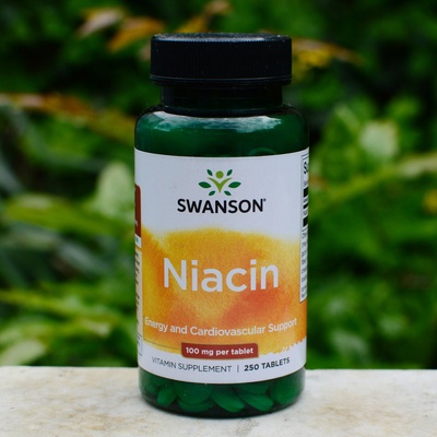 Swanson Niacin 100 mg 250 tabliet
