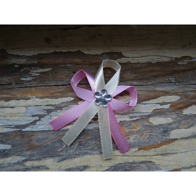 Svatební vývazek - růžová / vanilka 94 – Zbozi.Blesk.cz