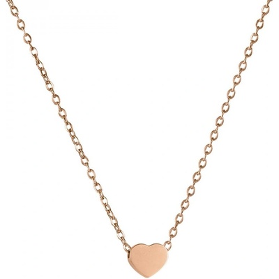 Bellita Розовозлатисто колие със сърце Bellita (BLT-NS01303-RG)