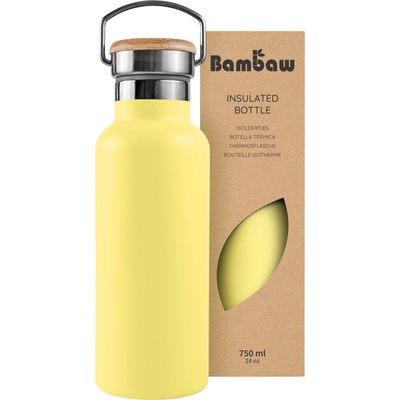 Bambaw Nerezová termoska 750 ml Yellow Beam