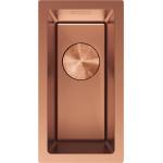 Mexen Trixo стоманена мивка с 1 камера 230 x 440 mm, мед - 6411221000-65 (6411221000-65) Мивка за вграждане