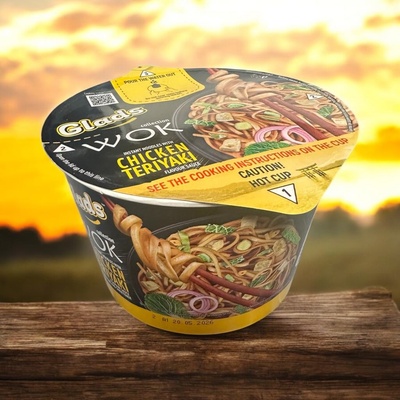 Glads instantní nudle Wok kuřecí Teriyaki 95 g