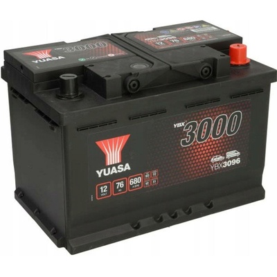 Yuasa YBX3000 12V 75Ah 650A YBX3096