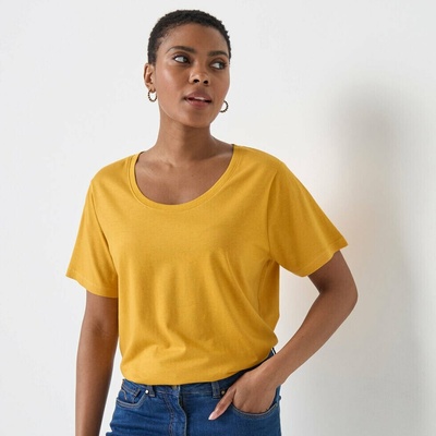 Blancheporte Tričko s krátkymi rukávmi kari