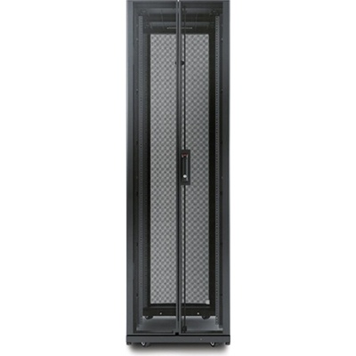 APC NetShelter SX 42U 600mm Wide x 1200mm Deep Enclosure with Roof & Sides Black (AR3300)
