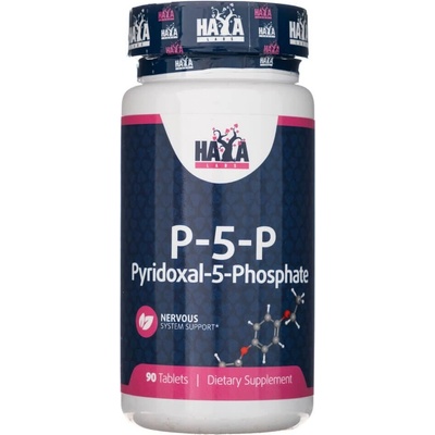 Haya Labs Vitamín B6 P-5-P 40 mg 90 tabliet