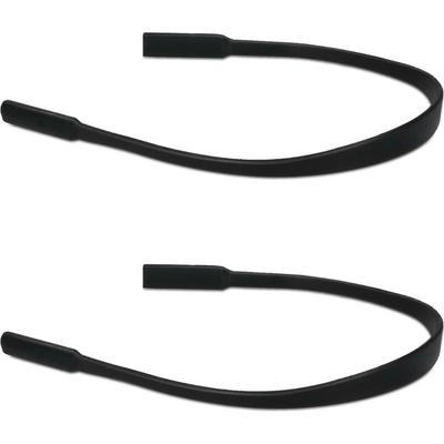 Sportovní šňůrka na brýle Glasses Cord 2 ks černé (Sportovní šňůrka na brýle kwmobile Glasses Cord 2 ks černé pro pohodlnější nošení brýlí)
