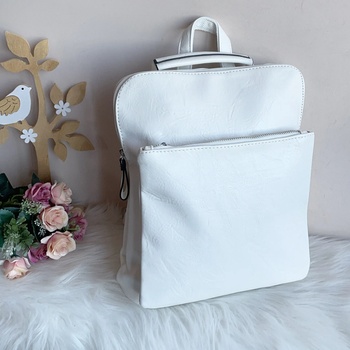 Image 1 of Дамска Бяла Дамска Чанта/Раница Модел-2022