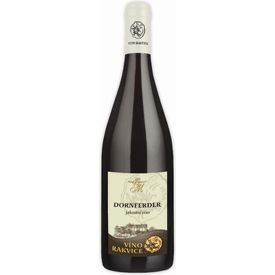 Víno Rakvice Dornfelder moravské zemské 12,5% 0,75 l (holá láhev)