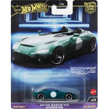 Hot Wheels FPY86 Prémiové auto velikáni Aston Martin V12 Speedster