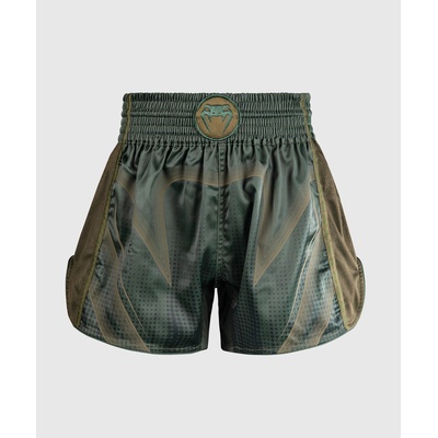 Venum Thajské šortky Stealth khaki/tmavozelené