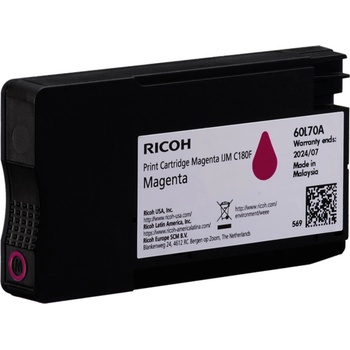 Ricoh Касета с мастило RICOH IJM C180F 1600 копия Magenta (RICOH-INK-C180F-MAG)