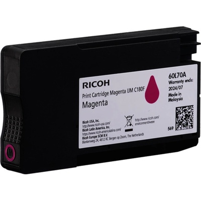 Ricoh Касета с мастило RICOH IJM C180F 1600 копия Magenta (RICOH-INK-C180F-MAG)