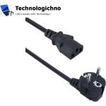DeTech Захранващ кабел Power Cord PC High Quality 5m (CE021-5m)