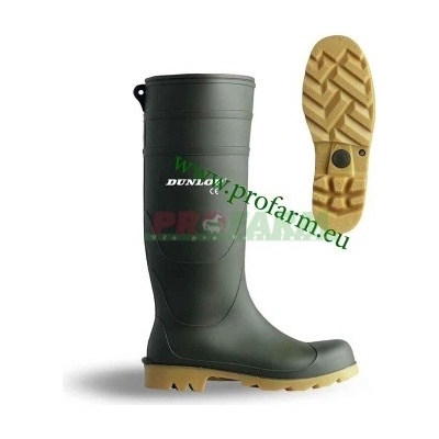 Holínky Dunlop Ecofort zelené