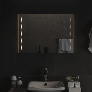 vidaXL LED огледало за баня, 50x70 см (3154048)