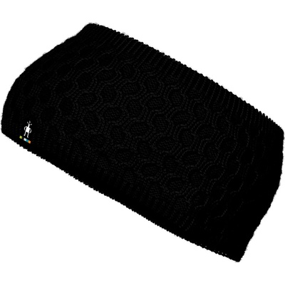 Smartwool Лента за глава Smartwool Fleece Lined Headband - Black - размер One Size (904-2040-0111)
