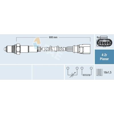 Lambda sonda FAE 77458