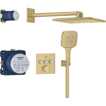 GROHE Grohtherm SmartControl Cube, душ система с 3 извода (34864GN0)