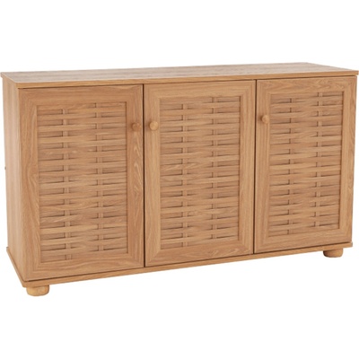 Kondela Botník s dvířky FP-02 natural – Zboží Dáma