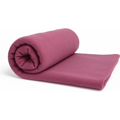 Jahu fleece deka uni fialová 150x200