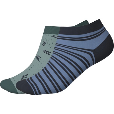 Esmara Kids Dětské ponožky s BIO bavlnou, 2 páry pruhy/modrá/zelená – Zbozi.Blesk.cz