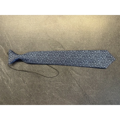 Detská kravata vzorovaná modrá 6