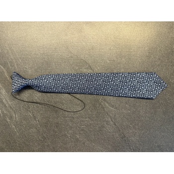 Detská kravata vzorovaná modrá 6