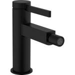 Hansgrohe Finoris - Смесител за биде с изход Push-Open, черен мат 76200670 (76200670)