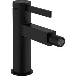 Hansgrohe Finoris - Смесител за биде с изход Push-Open, черен мат 76200670 (76200670)