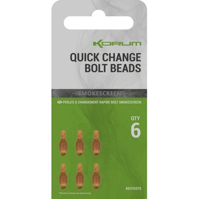Korum Smokescreen Quick Change Bolt Beads