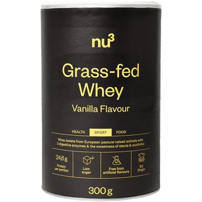 nu3 Grass Fed Whey Powder - Vanilla