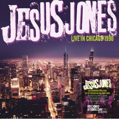 JESUS JONES - Live In Chicago 1990 White RSD 2023 LP