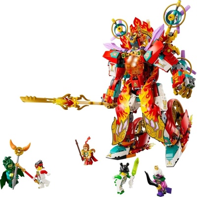 LEGO® Monkie Kid™ 80057 Nezhův kruh ohnivého robota