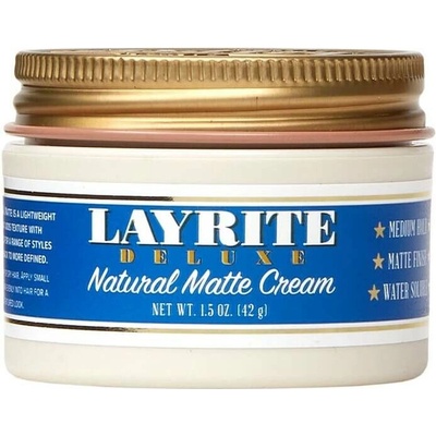 Layrite Natural Matte Cream - Krém na vlasy 297 ml