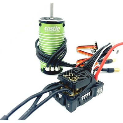 Castle motor 1010 4400ot/V senzored reg. Mamba Micro X2 4.0mm