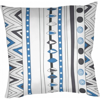 Dadka bavlna Indián denim 40 x 40 cm