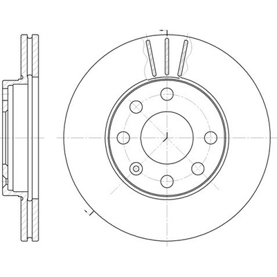 Brzdový kotúč REMSA 6061.10