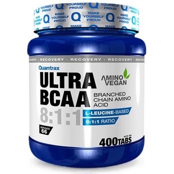 Image 1 of Quamtrax Ultra BCAA 8: 1: 1 [400 Таблетки]