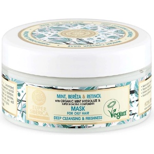 Natura Siberica Super Siberica Mint, Berёza & Retinol Mask for Oily Hair 300 ml