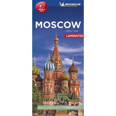 plán Moscow (Moskva) 1:12,5 t. laminovaný Michelin