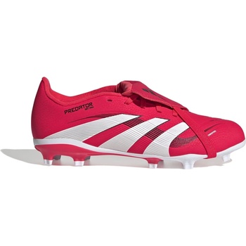 Image 1 of adidas Детски футболни бутонки Adidas Predator League Fold-Over Tongue Childrens Firm Ground Football Boots - Red/White