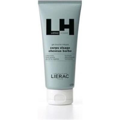 LIERAC Душ - гел 3 в 1, Lierac Homme Men' s 3-in-1 Shower Gel for Face Body Hair & Beard 200ml