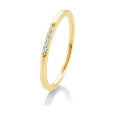 Sofia Diamonds zlatý prsteň s diamantmi BE41 88018 Y