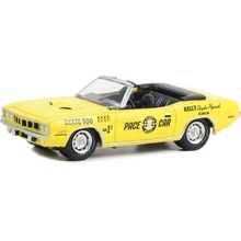 GreenLight Plymouth Barracuda Convertible 1971 Pace Car 1:64